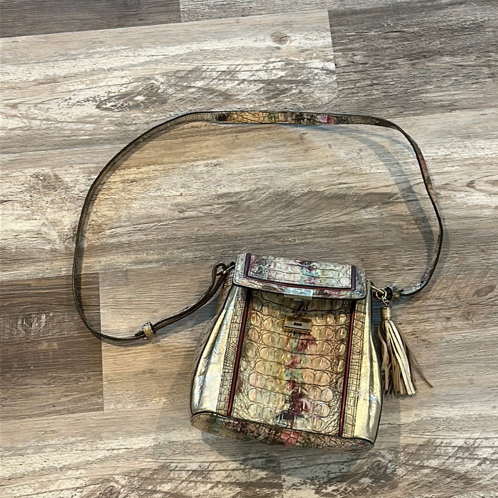 Brahmin multicolored purse
